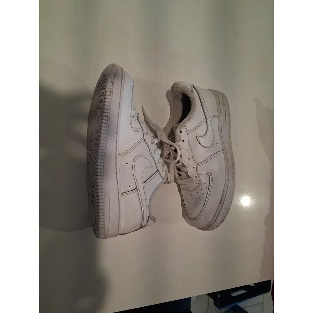 Nike Air Force 1 size 10c kids shoes White 314194-117 [J5]